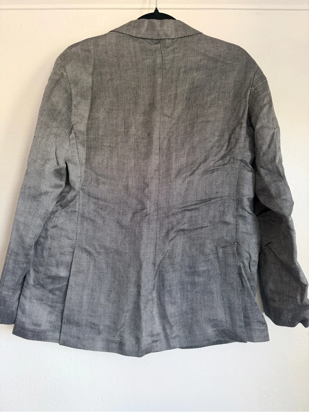 Lardini Gray Textured Two-Button Sport Coat